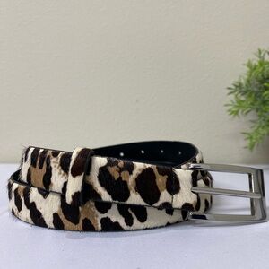 WHBM - women’s calf hair leather S